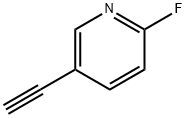 5-ethynyl-2-fluoropyridine Struktur