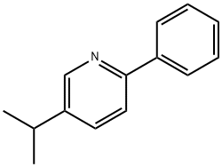 5-isopropyl-2-phenylpyridine Struktur