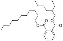 2-ethylhexyl undecyl phthalate  Struktur