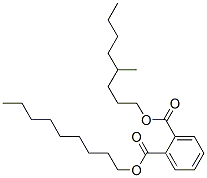 4-methyloctyl nonyl phthalate Struktur