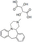 1,2,3,4,10,14b-hexahydro-2-methyldibenzo[c,f]pyrazino[1,2-a]azepine [R-(R*,R*)]-tartrate Struktur