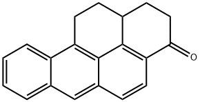 1,11,12,12a-Tetrahydro-benzo[a]pyren-3(2H)-one Struktur