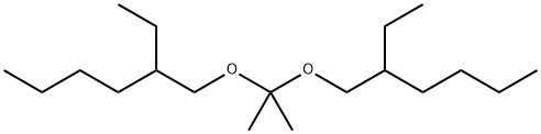 1,1'-isopropylidenebis(oxy)bis[2-ethylhexane] Struktur