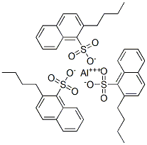 aluminium tris(butylnaphthalenesulphonate) Struktur