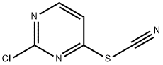 2-CHLORO-4-THIOCYANATOPYRIMIDINE Struktur