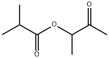 1-methyl-2-oxopropyl isobutyrate Struktur