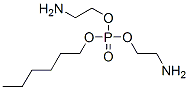 bis(2-aminoethyl) hexyl phosphate Struktur