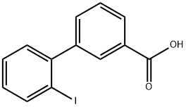 2'-Iodobiphenyl-3-carboxylic acid Struktur