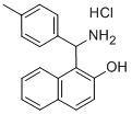 1-(AMINO-P-TOLYL-METHYL)-NAPHTHALEN-2-OL HYDROCHLORIDE Struktur