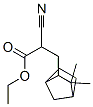 ethyl alpha-cyano-3,3-dimethylbicyclo[2.2.1]heptane-2-propionate Struktur