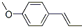 Benzene, 1-methoxy-4-(1-propenyl)-, oxidized Struktur