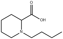 N-BUTYL-2-PIPERIDINE CARBOXYLIC ACID Struktur