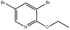 2-ETHOXY-3,5 DIBORMO PYRIDINE Struktur