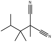 Methyl(1,1,2-trimethylpropyl)malononitrile Struktur