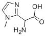 Amino-(1-methyl-1H-imidazol-2-yl)-aceticacid Struktur