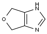 1H-Furo[3,4-d]imidazole,  4,6-dihydro- Struktur