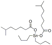 dibutylbis[(1-oxoisooctyl)oxy]stannane Struktur