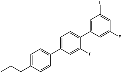 2',3,5-Trifluoro-4''-propyl-1,1':4',1''-Terphenyl Struktur