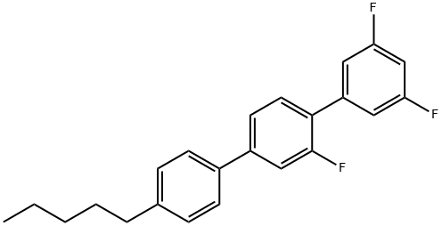 2',3,5-Trifluoro-4''-propyl-1,1':4',1''-Terphenyl Struktur