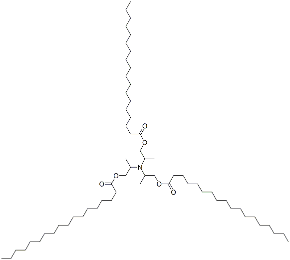 nitrilotripropylene tristearate Struktur