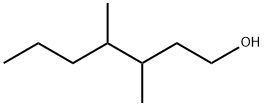 3,4-dimethylheptan-1-ol Struktur