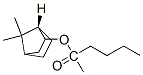 (1S-endo)-1,7,7-trimethylbicyclo[2.2.1]hept-2-yl valerate Struktur