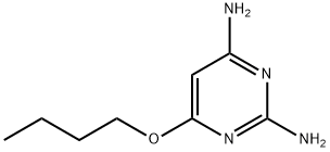 6-butoxy-pyrimidine-2,4-diyldiamine Struktur