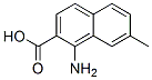 2-Naphthoicacid,1-amino-7-methyl- Struktur