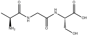 alanyl-glycyl-serine Struktur