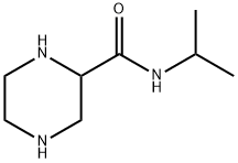 2-Piperazinecarboxamide,N-(1-methylethyl)-(9CI) Struktur