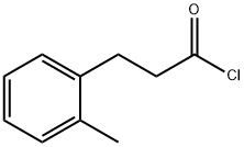 Benzenepropanoyl chloride, 2-Methyl- Struktur