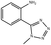 2-(1-methyl-1H-tetrazol-5-yl)aniline Struktur