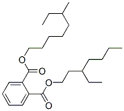 3-ethylheptyl 6-methyloctyl phthalate Struktur