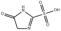 1H-Imidazole-2-sulfonic  acid,  4,5-dihydro-5-oxo- Struktur