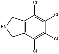 4,5,6,7-TETRACHLOROISOINDOLINE HYDROCHLORIDE Struktur