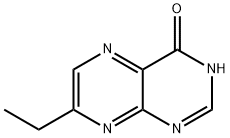 4(1H)-Pteridinone,7-ethyl-(9CI) Struktur