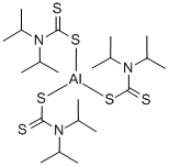 ALUMINUM DIISOPROPYLDITHIOCARBAMATE Struktur