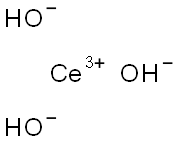 cerium hydroxide Struktur