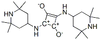 1,3-dioxido-2,4-bis[(2,2,6,6-tetramethyl-4-piperidyl)amino]cyclobutenediylium Struktur