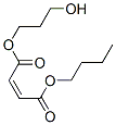 butyl 2-hydroxymethylethyl maleate Struktur