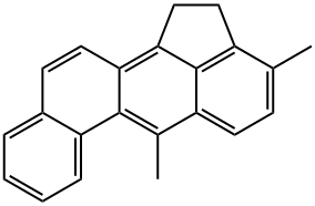 3,6-dimethylcholanthrene Struktur