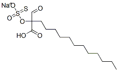 sodium C-dodecyl [2-[(thiosulphonato)oxy]ethyl]carbamate Struktur