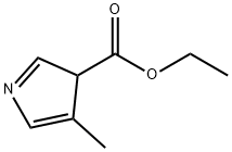 3H-Pyrrole-3-carboxylicacid,4-methyl-,ethylester(9CI) Struktur