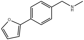 N-[4-(2-FURYL)BENZYL]-N-METHYLAMINE Struktur