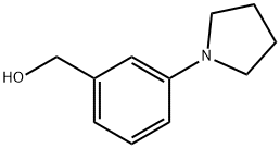 (3-PYRROLIDIN-1-YLPHENYL)METHANOL Struktur