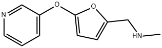 N-METHYL-N-[[5-(PYRIDIN-3-YLOXY)-2-FURYL]METHYL]AMINE Struktur