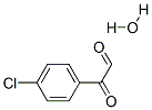 2-(4-chlorophenyl)-2-oxoacetaldehyde hydrate Struktur