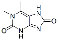 1H-Purine-2,8(3H,7H)-dione,  1,6-dimethyl- Struktur