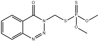 ジチオりん酸O,O-ジメチルS-[(4-オキソ-1,2,3-ベンゾトリアジン-3(4H)-イル)メチル]