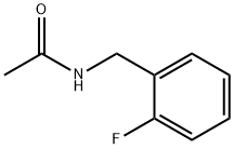 AcetaMide, N-[(2-fluorophenyl)Methyl]- Struktur